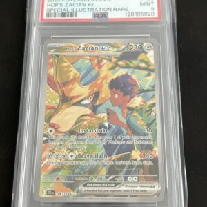 Hop's Zacian ex #186 PSA 9
