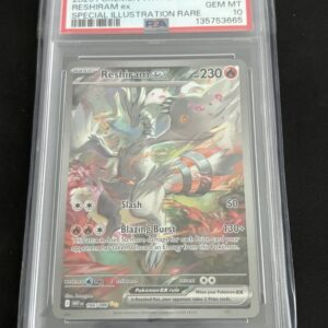 Reshiram ex #166 PSA 10