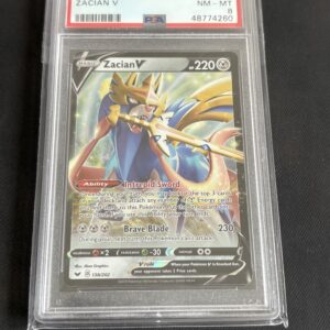 Zacian V #138 PSA 8