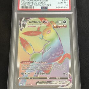 Umbreon Vmax #214 PSA 10