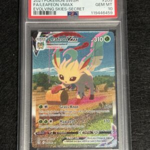 Leafeon Vmax #205 PSA 10