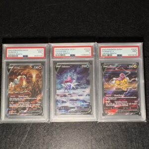 Suicune, Entei & Raikou V PSA 9 #GG36, #GG38, #GG41