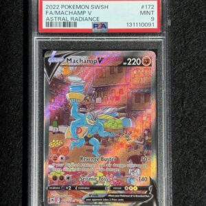 Machamp V #172 PSA 9