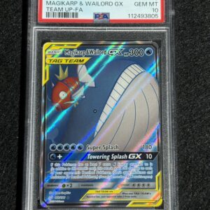 Magikarp & Wailord GX #160 PSA 10