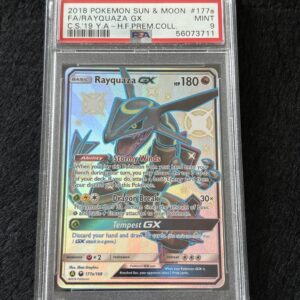 Rayquaza GX #177a PSA 9