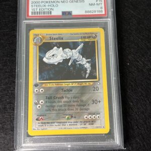 Steelix Holo Neo Genesis #15 PSA 8