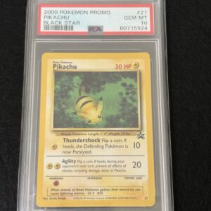 Pikachu #27 Promo PSA 10