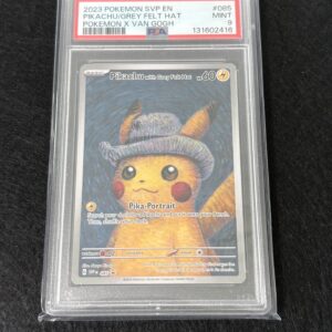 Pikachu Grey Felt Hat #085 PSA 9