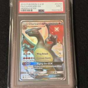 Charizard GX #SV49 PSA 9