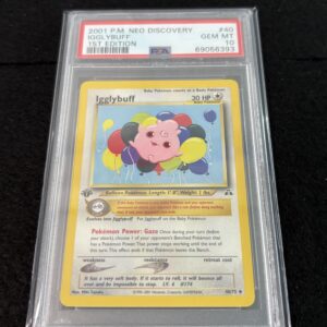 Igglybuff #40 PSA 10 1st edition POP 62