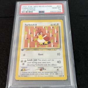 Farfetch'd #43 PSA 10 1st edition POP 147
