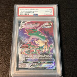 Rayquaza Vmax #TG20 PSA 10