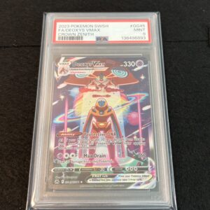 Deoxys Vmax #GG45 PSA 9