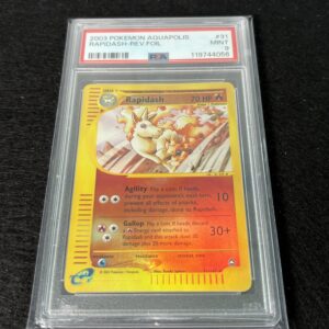 Rapidash Reverse Foil #31 PSA 9 POP 50