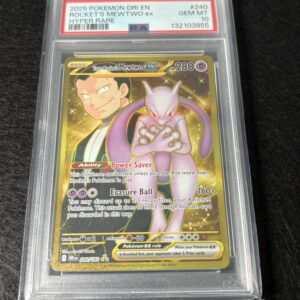 Rocket's Mewtwo ex #240 PSA 10